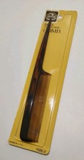 Vintage 1975 Goody Tortoise Shell Rattail Teasing Comb 525/2 Sealed New 8.5"