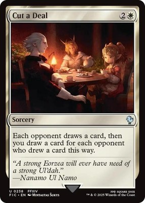 Cut a Deal - 238 - NM - Commander: FINAL FANTASY
