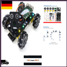 Freenove Mecanum Räder Auto Raspberry Pi 5 4...