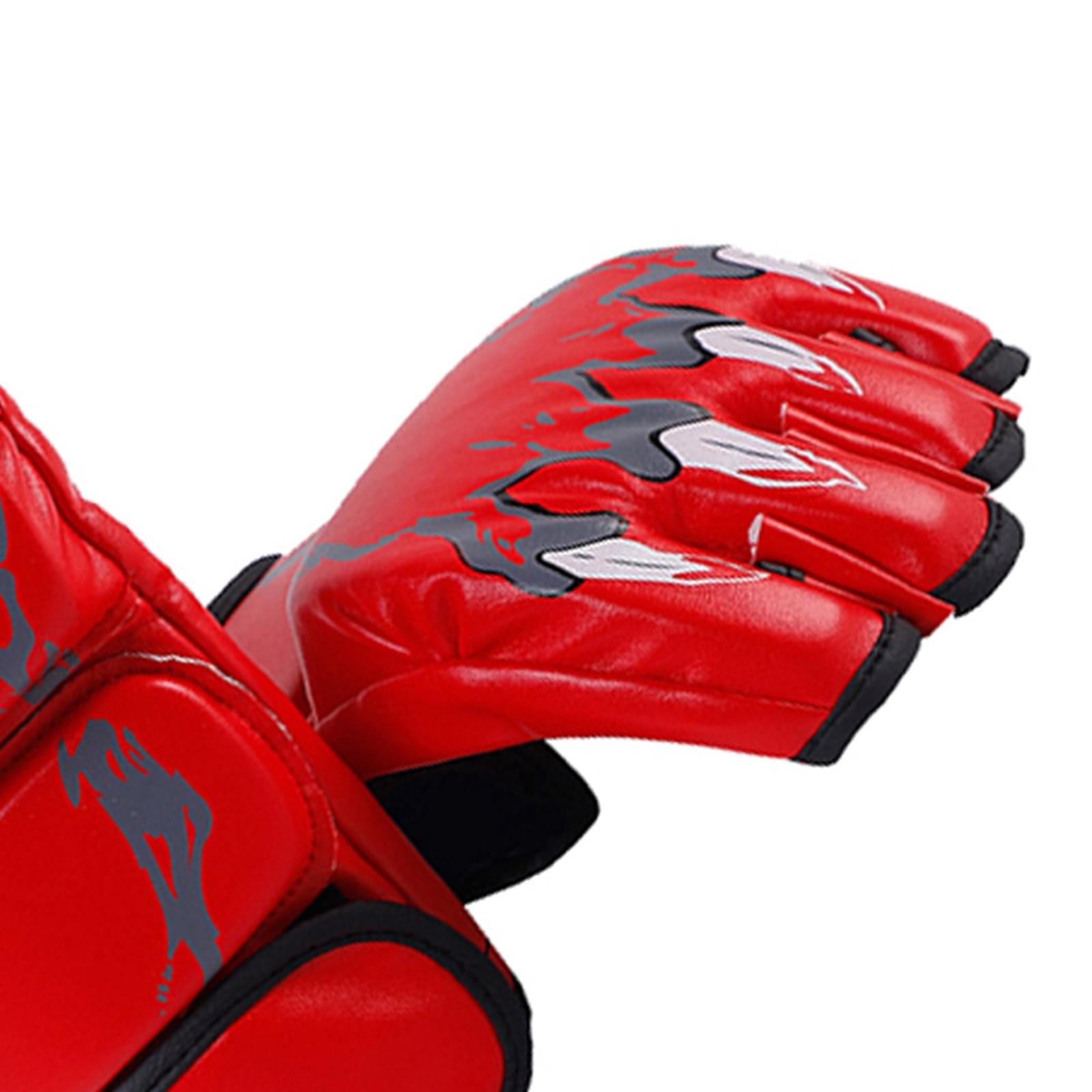 Half Finger Boxing Fight Half Finger Kickboxing With Adjustable Wr