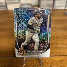 2025 Bowman Chrome Mojo Refractor Fernando Tatis Jr #8 San Diego Padres