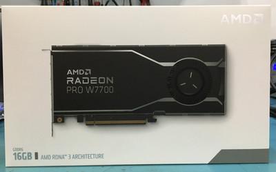 New - Sealed  AMD Radeon Pro W7700 16GB GDDR6 PCIe 4.0 Graphics Card.