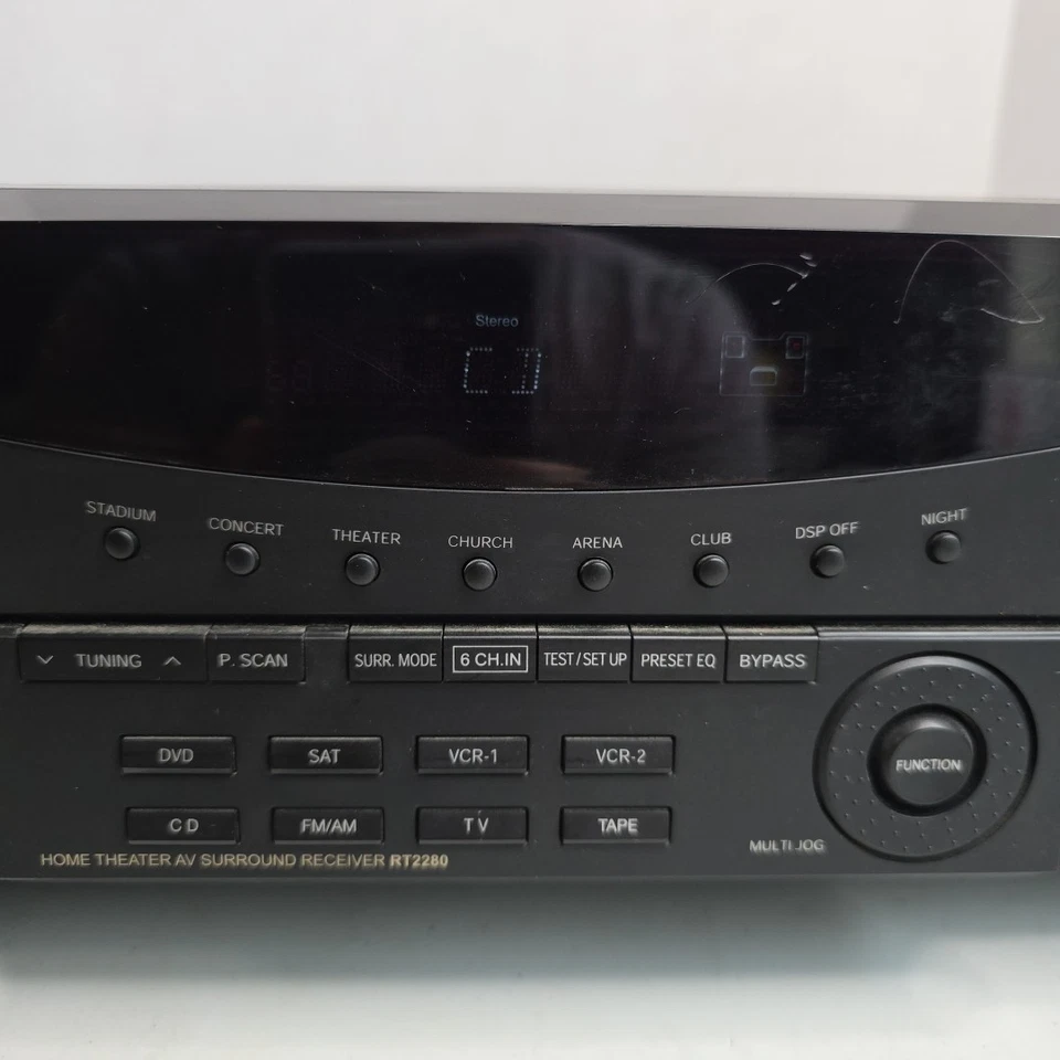 RCA RT2280 Receiver HiFi Stereo Vintage 5.1 Channel AV Reciever - READ 4 REPAIR - Image 2 of 4