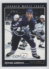 1993-94 Pinnacle French Sylvain Lefebvre #317 0a0