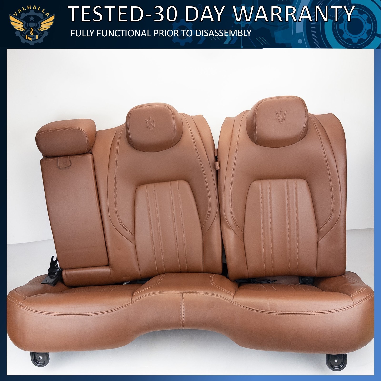 Maserati Ghibli S Q4 2014-2020 Rear Seat cushions Set