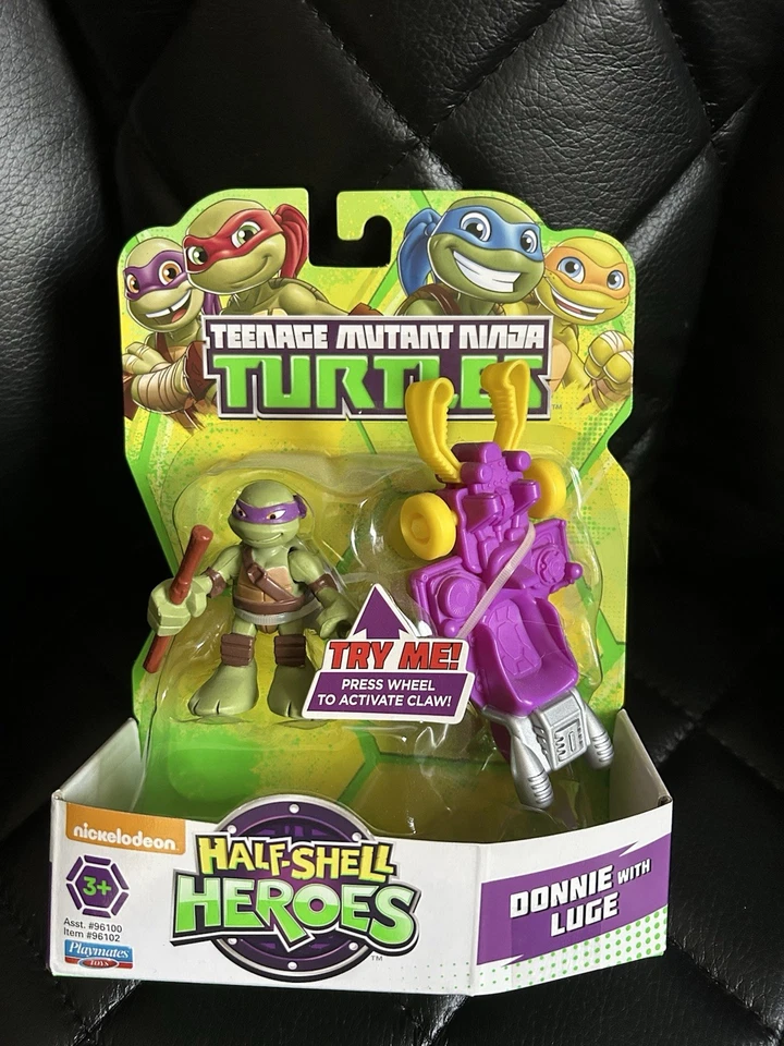 Lote de héroes de media cáscara de tortugas ninja mutantes adolescentes Foto 4 de 4