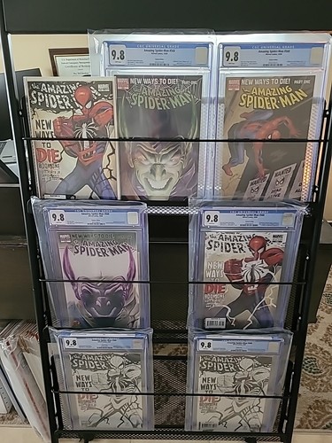 Amazing Spider-Man #568 CGC 9.8 Complete Set - regular issue + all 6 variants!