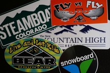 Vintage Ski/Snowboard Resort Aufkleber, Bear Mtn, Steamboat