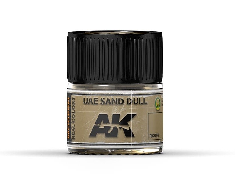 AK Interactive AFV RC097 ОАЭ Песочно-матовая акриловая краска для хобби объемом 10 мл, США Продавец