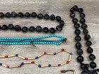 Boho Costume Jewelry Chunky Necklaces Lot w. Multicolor Beaded — photo 3