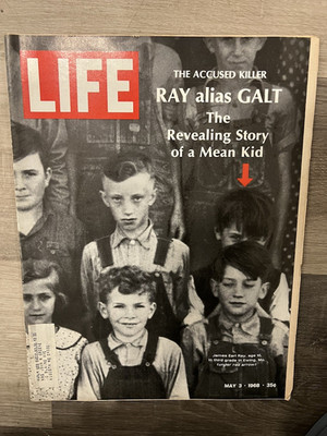 Vintage LIFE Magazine May 3 1968 James Earl Ray MLK Accused Killer Alias Galt
