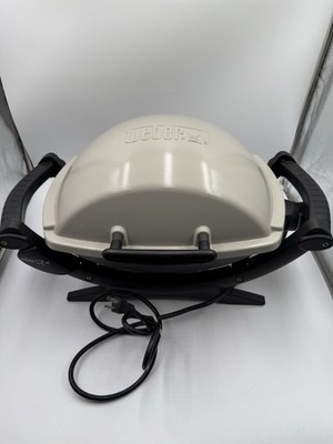 Weber Q 140 Electric Grill with Power Supply - TESTED & WORKING