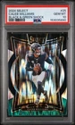 2024 PANINI SELECT BLACK & GREEN SHOCK #25 CALEB WILLIAMS ROOKIE RC PSA 10