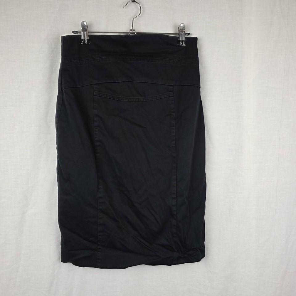 Cue Size 10 Straight Pencil Skirt Business Rear Zip (28" Waist)
