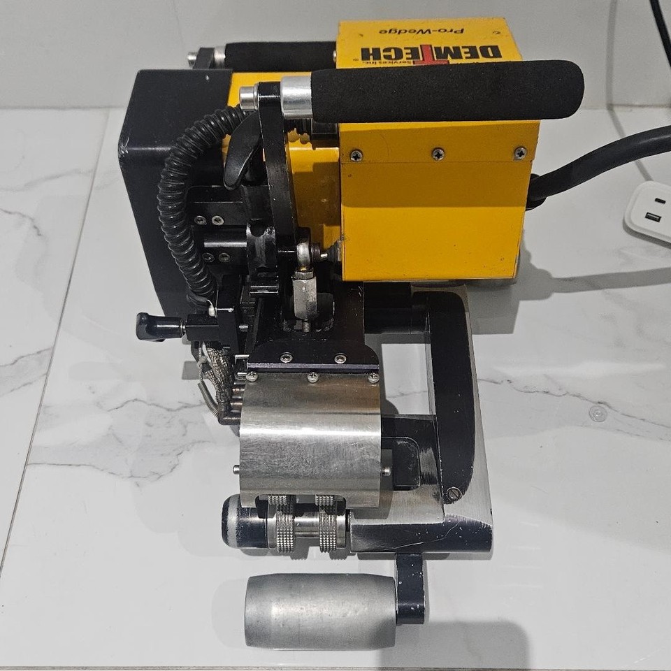 Mdemtech Machine Demtech Vm Pro-Wedge Bonding Machine HDPE Fusion Portable Tested! | eBay