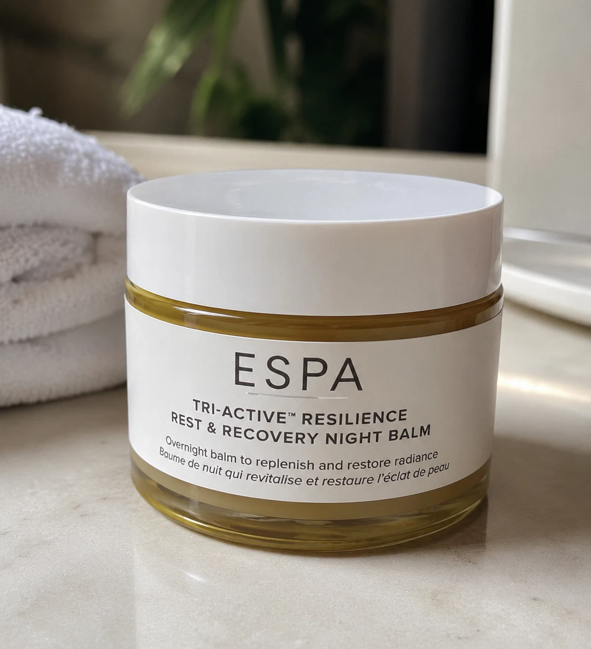 ESPA Tri-Active™ Resilience Rest & Recovery Night Balm 50g | New | Unboxed