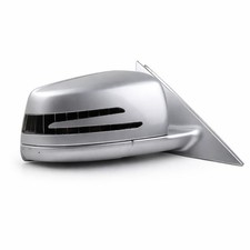 Mercedes S-Class S350 W221 LCI 2010-2013 Right Wing Mirror Silver OEM Power Fold