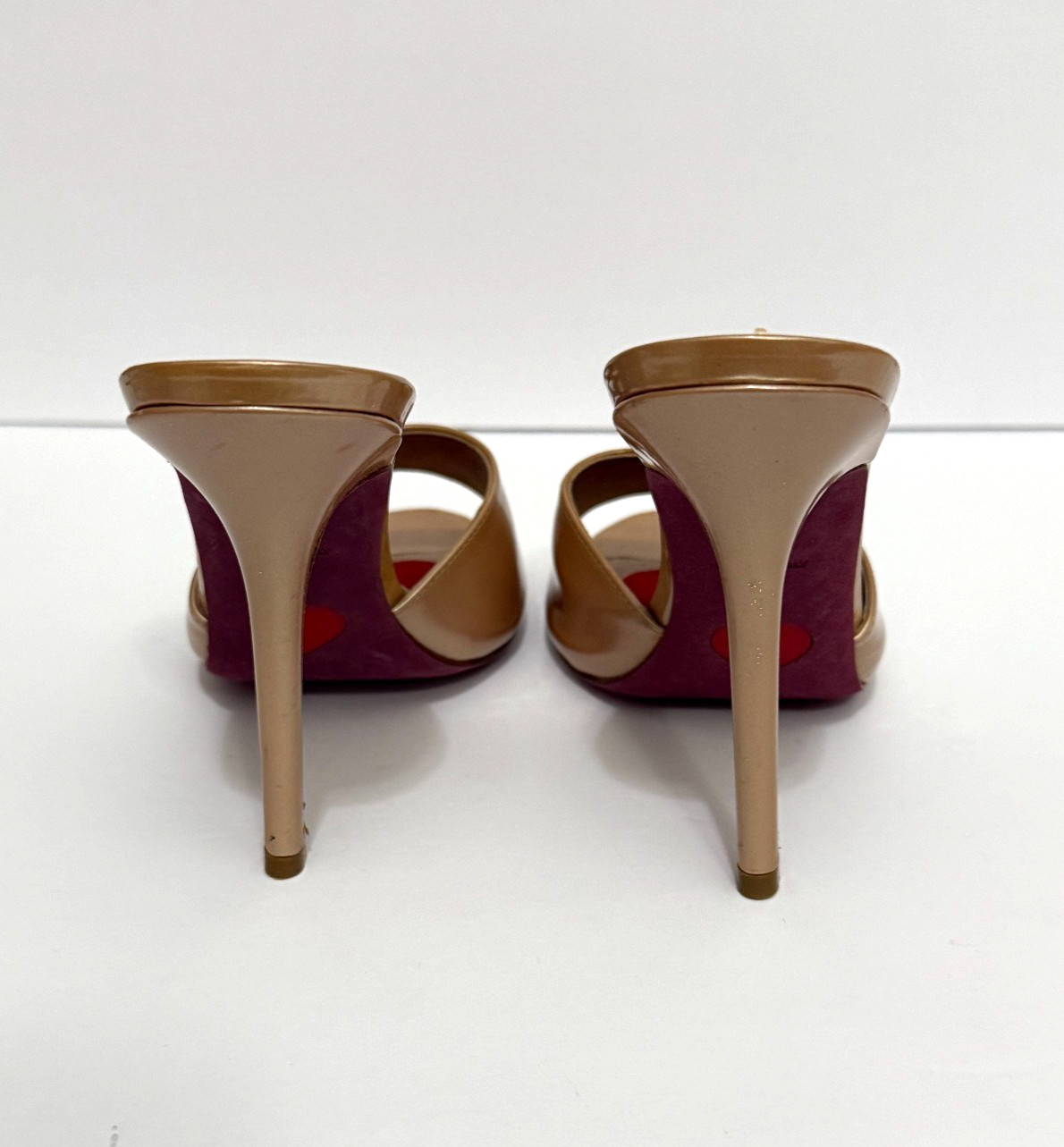 Amanda Gregory Gregory Pattern Leather High Heel … - image 3