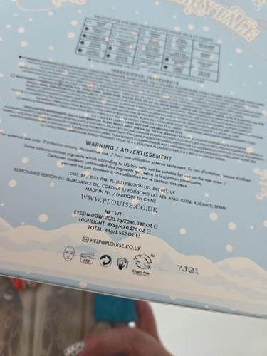 P.Louise Eye & Face Palette My Frosty Fairytale Palette New in Box - Picture 22 of 22