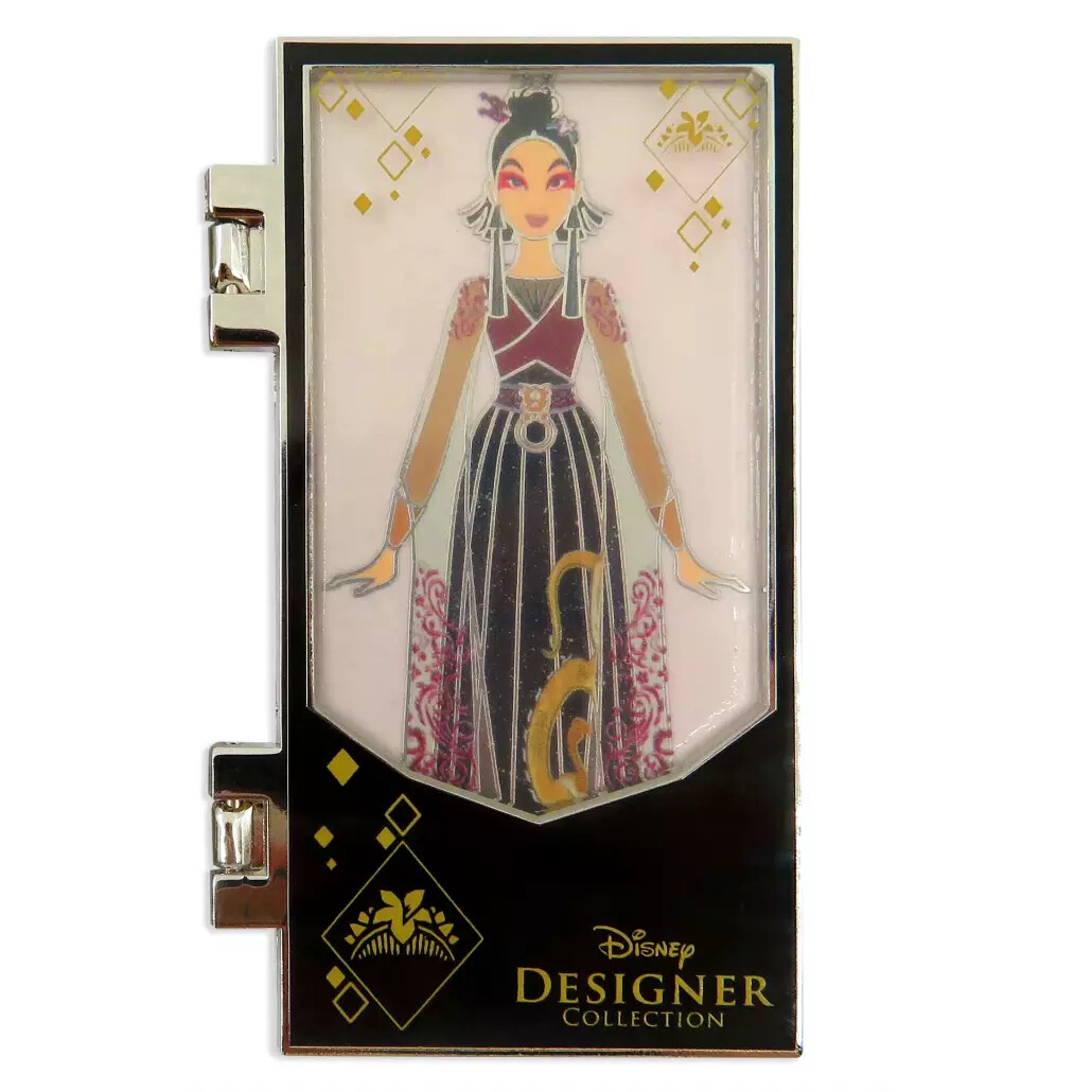 Mulan Hinged Pin – Disney Designer Collection – Limited Release - NEW