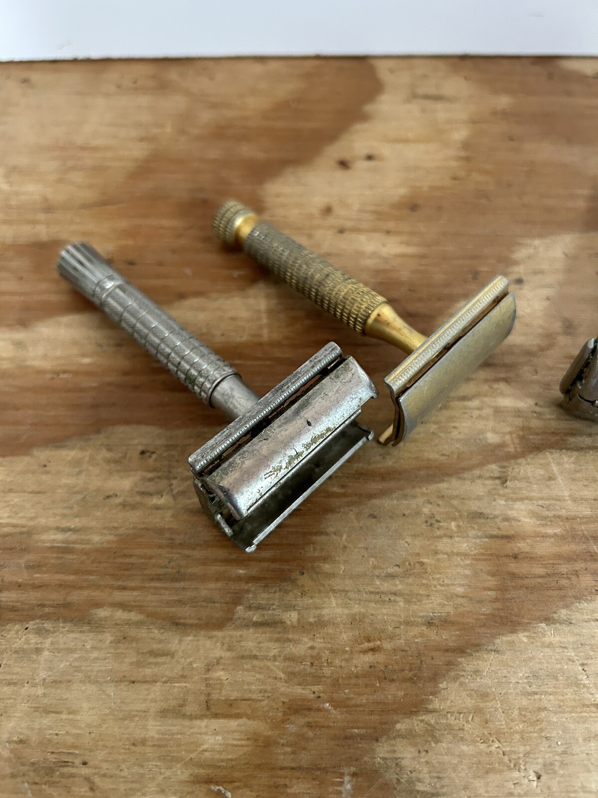 Antique Vintage Safety Razor Lot (4)