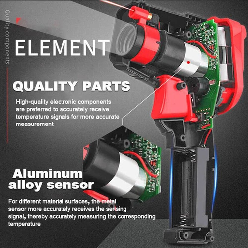 LCD IR Temp Meter Non-contact Laser Temperature Gun Infrared Thermometer - Picture 7 of 18