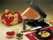 TTM Raclettegerät Käseraclette Party 1/4 Käselaib Raclette Käse