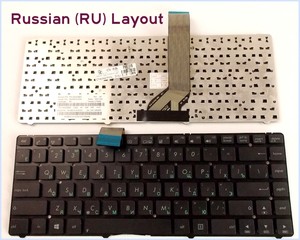 Laptop Keyboard Compatible for Asus K45 K45A K45V K45VD K45VJ K45VM K45VS US Layout Black Color No Frame
