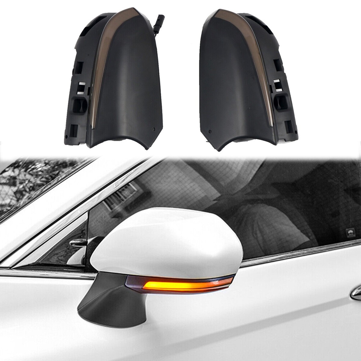 for Toyota Camry 2018-2024 Side Mirror Dynamic Turn Signal