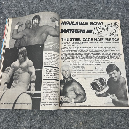 Vintage Ringside Wrestling Magazine - July 1988 #35 - Imagen 8 de 11