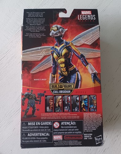 Marvel Legends Ant Man & The Wasp 6" Action Figure Avengers Build Cull Obsidian - Picture 3 of 3