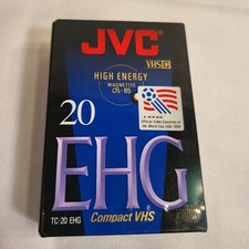 JVC EHG TC-20 High Energy Magnetite Compact VHS Tape