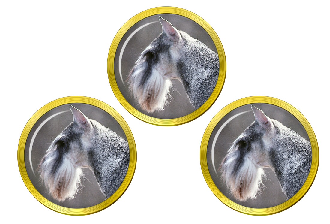 Standard Schnauzer Golf Ball Markers