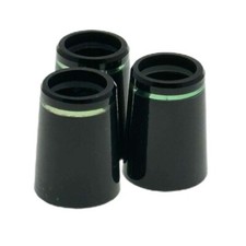 10pcs Green Single Ring Tip .355/.370 Golf Ferrules For Wedge Iron Club
