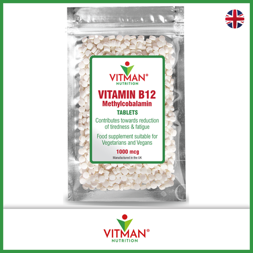 Vitamin B12 Methylcobalamin 1000mcg Tablets High Strength Immune Energy Fatigue eBay