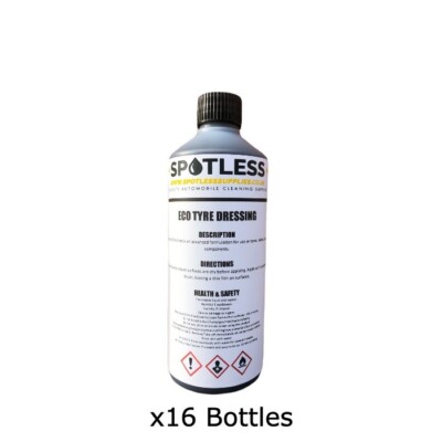 Car Tyre Dressing 500ml x 16 Bottles Deep Shine Rubber Valeting Van Eco Bundle