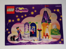 Notice Lego Vintage System Belville 5826 The Queen's Room - Instructions Yr 2000