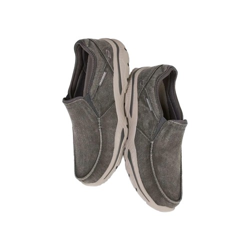 Zapatos sin cordones para hombre Skechers calce relajado espuma viscoelástica refrigerada por aire talla 11, 12, 13 - Imagen 4 de 26