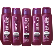 5 Pack Infusium Repair & Renew Shampoo Salon Professional 13.5 Ounce Each