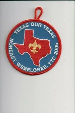2006 TTC Noreast Webeloree Texas Out Texas patch