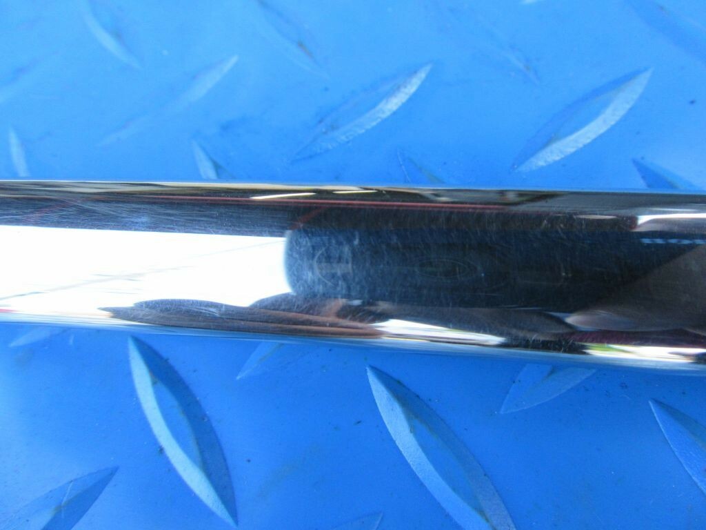 Bentley Flying Spur right rear door window upper chrome trim #6811