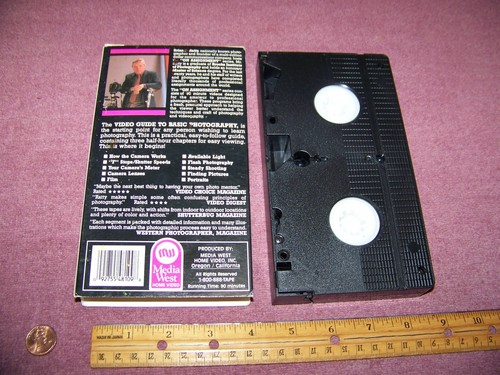 Photography VHS Tape "The Video Guide To Basic 35mm Photography" SLR Camera VHS - Imagen 2 de 8