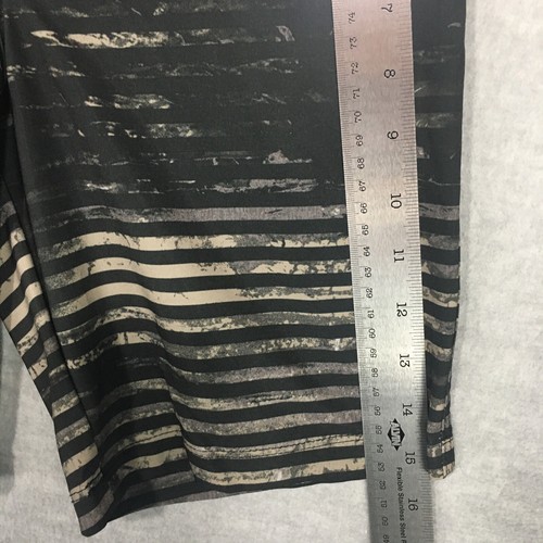 Boys 12 Hybrid Swim Shorts Adjustable Waist Pockets Black Stripes Art Class NWOT - Picture 6 of 12