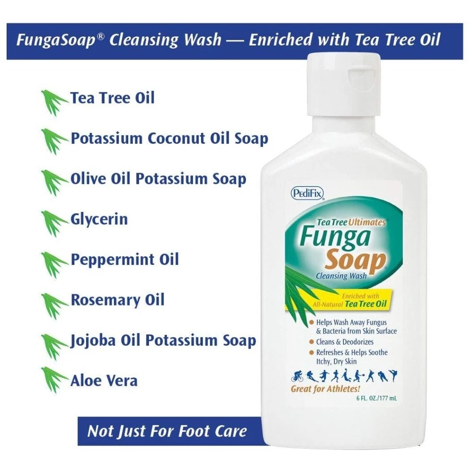 Jabón funga PediFix Tea Tree Ultimates 6 oz Foto 3 de 4