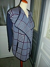 WIE NEU!! Designer Mantel TOMMY HILFIGER gr. S 34 36 strick strickmantel luxus