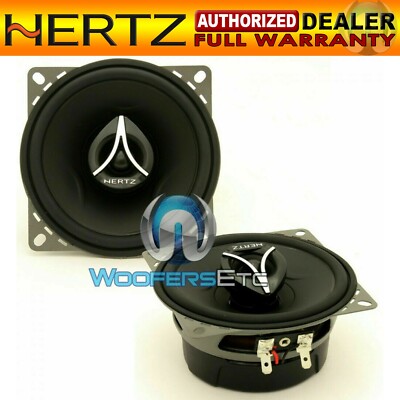 HERTZ ECX-100.5 4'' 120W CAR 2-WAY MYLAR SUPER TWEETERS ENERGY COAXIAL SPEAKERS