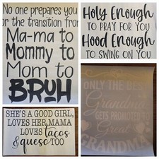 50 Random Screen Print Transfers Lot Bundle