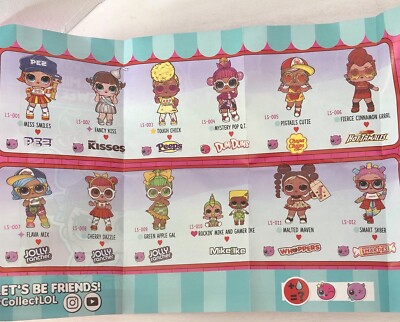 Buy LOL Surprise Loves Mini Sweets Dolls With 8 Surprises, Candy Theme Accessories Collectible Doll Paper Packaging