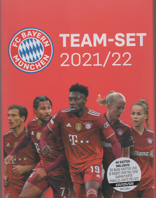 2021-22 Topps FC Bayern Munich Team Compleat Your Set Mens Womens Legends