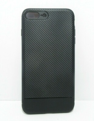Iphone 7p/8p Phone Case, Black Carbon Fiber Design *FREE SHIPPING!